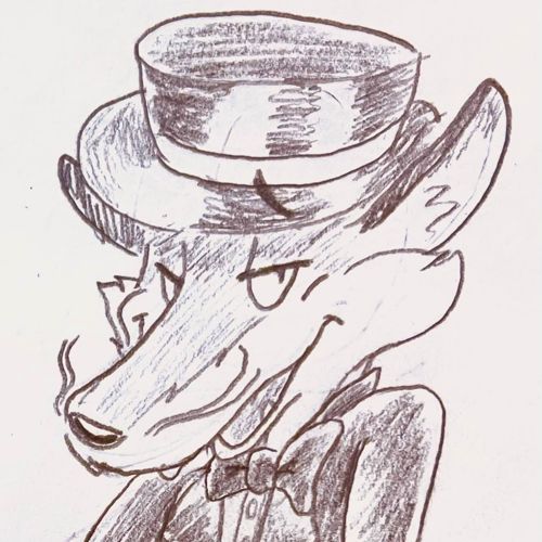 A Gentlemanly Fox. art