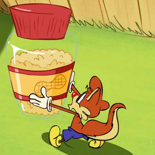 Casual Goober Theft (background practice) art